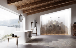 ambiente di lusso particolare bagno