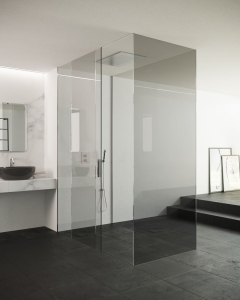 piatto doccia box filo pavimento